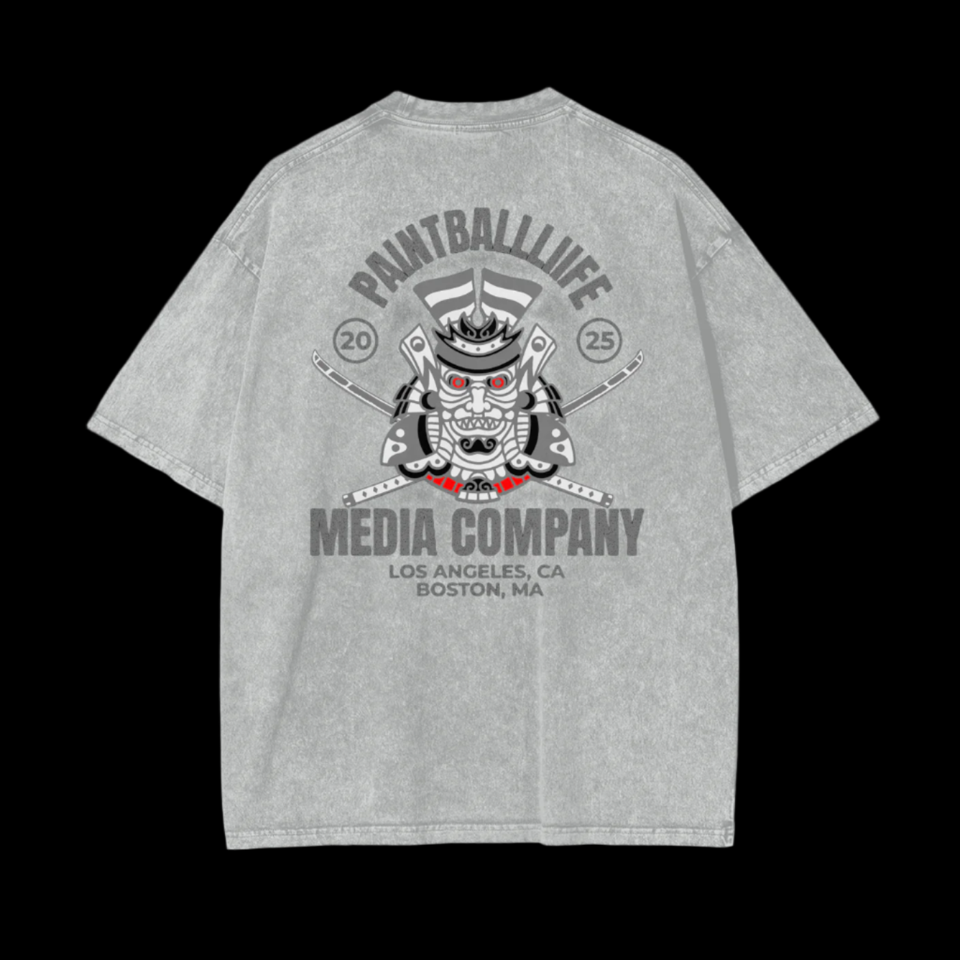 PBL Samurai T-Shirt - STONE GRAY