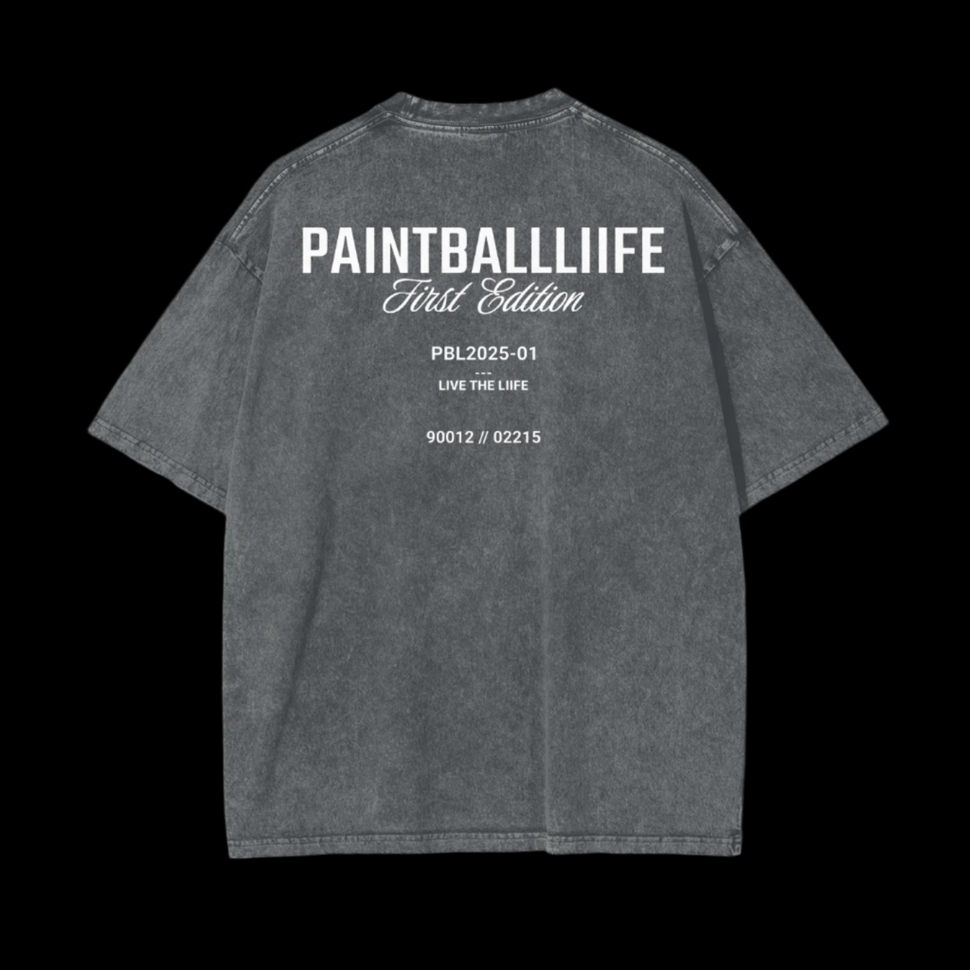 PBL LIVE THE LIIFE T-SHIRT - FIRST EDITION