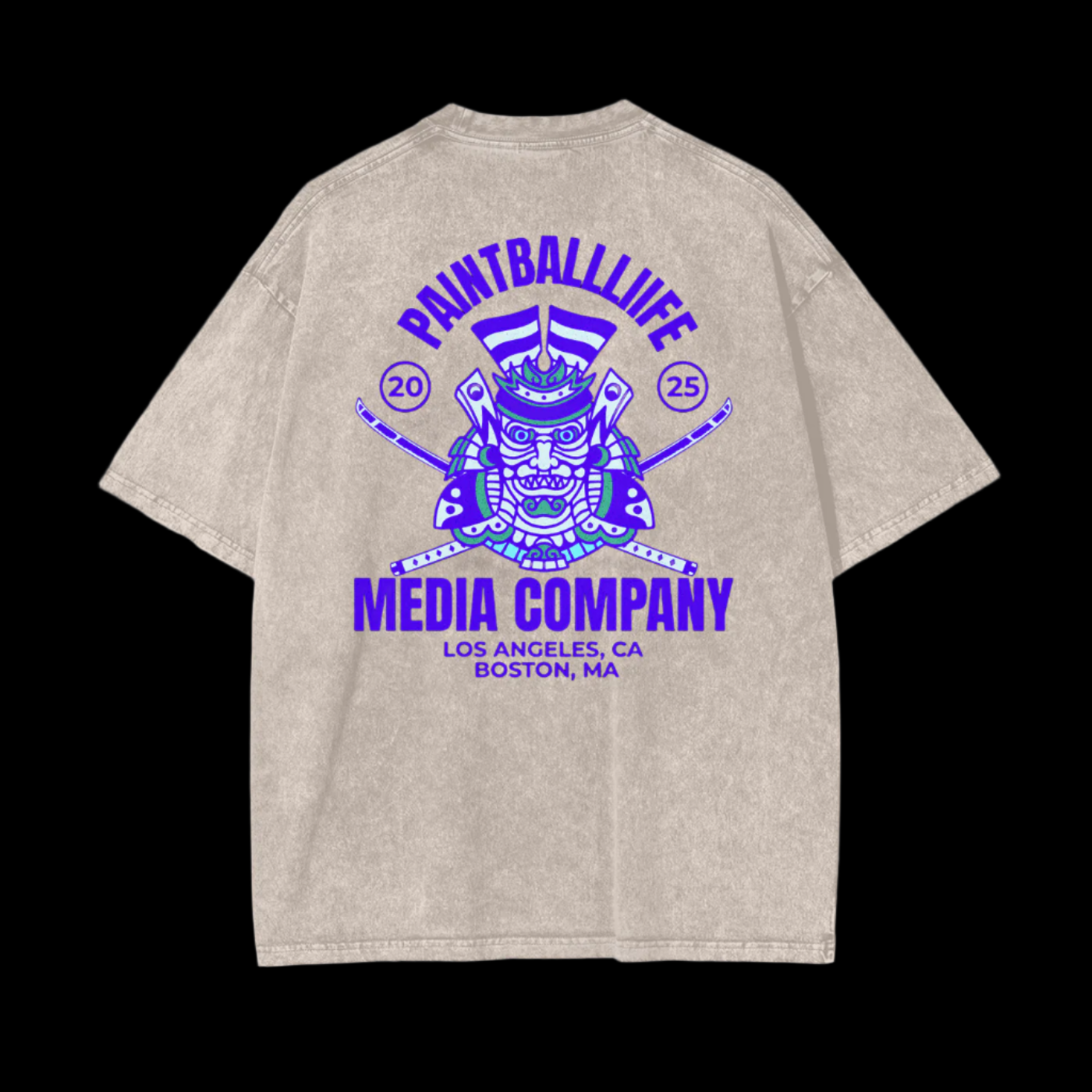 PBL Samurai T-Shirt - SEAHAWX BLUE