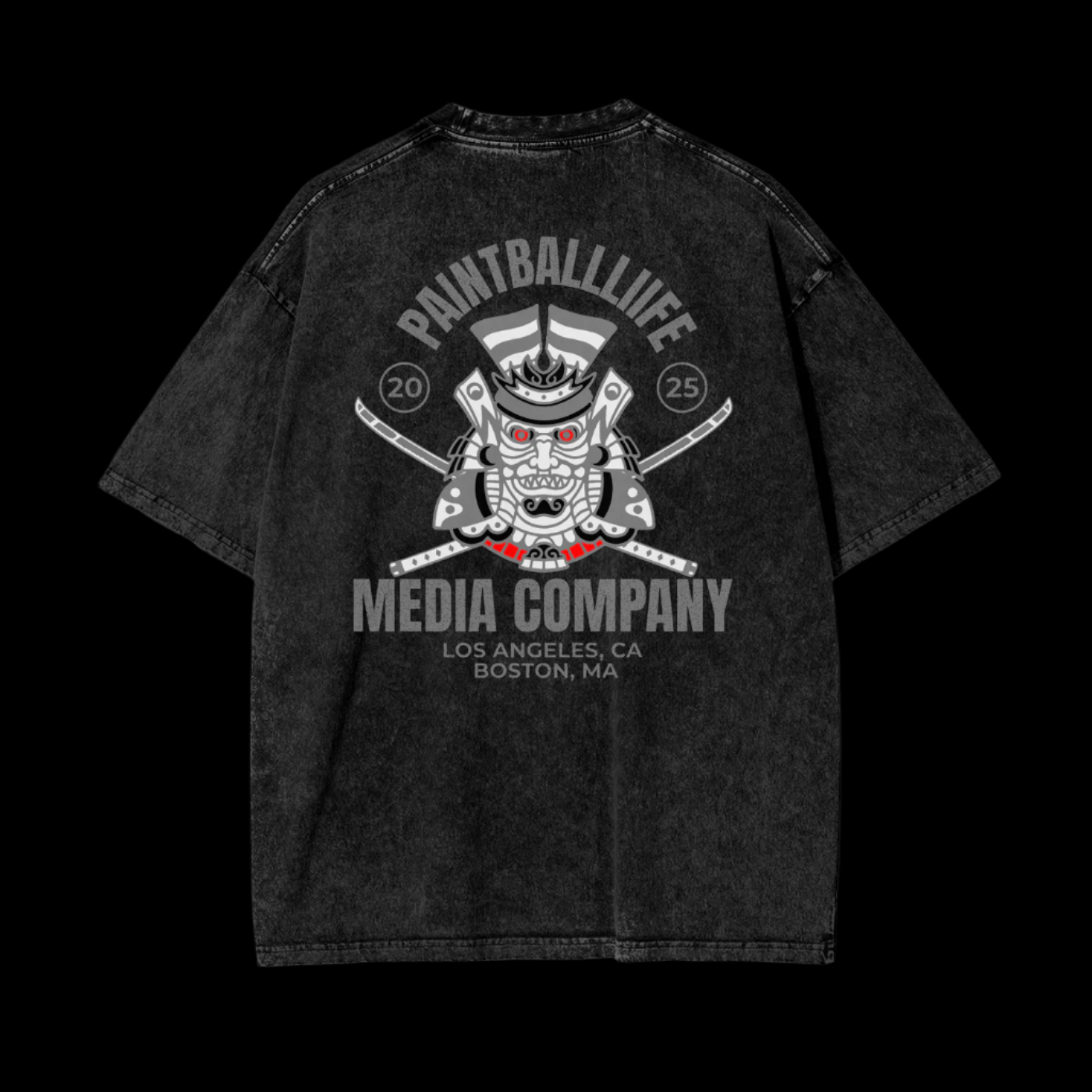 PBL Samurai T-Shirt - STONE GRAY