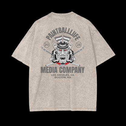 PBL Samurai T-Shirt - STONE GRAY